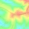 Mappa topografica Kapkwen, altitudine, rilievo