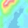 Mappa topografica Chichagof, altitudine, rilievo