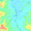 Mappa topografica Allacapan, altitudine, rilievo