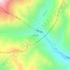 Mappa topografica Yapağılı Yayla, altitudine, rilievo