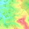 Mappa topografica Tartassonne, altitudine, rilievo