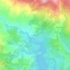 Mappa topografica Las Mayorales, altitudine, rilievo
