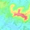 Mappa topografica Chatenais, altitudine, rilievo