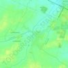 Mappa topografica La Fontaine Saint-Aignant, altitudine, rilievo