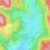 Mappa topografica Mascortel, altitudine, rilievo