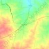 Mappa topografica Mulanur, altitudine, rilievo