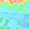 Mappa topografica Ana Dias, altitudine, rilievo