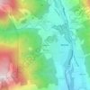 Mappa topografica Dunghri, altitudine, rilievo