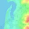 Mappa topografica Les Moulières, altitudine, rilievo