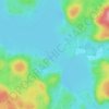 Mappa topografica Lac Laval, altitudine, rilievo