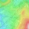 Mappa topografica Le Chenevas, altitudine, rilievo