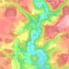 Mappa topografica Weiler, altitudine, rilievo