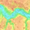 Mappa topografica Le Bourg, altitudine, rilievo