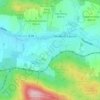 Mappa topografica Viehbig, altitudine, rilievo