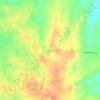 Mappa topografica Lavinia, altitudine, rilievo