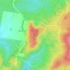 Mappa topografica Laurel Hill, altitudine, rilievo