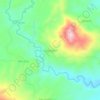 Mappa topografica Concepcion, altitudine, rilievo