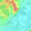 Mappa topografica Sentzich, altitudine, rilievo