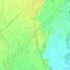 Mappa topografica Villacampagna, altitudine, rilievo