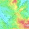 Mappa topografica Jalletat, altitudine, rilievo