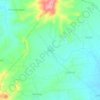 Mappa topografica Dilao, altitudine, rilievo