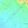 Mappa topografica Muñoz, altitudine, rilievo
