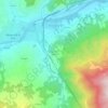 Mappa topografica Grifola, altitudine, rilievo