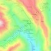 Mappa topografica Tagre, altitudine, rilievo