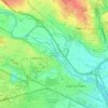 Mappa topografica Molí del Roll de Faitanar, altitudine, rilievo
