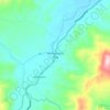 Mappa topografica Arosemena Tola, altitudine, rilievo