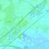Mappa topografica Gaggio, altitudine, rilievo