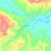 Mappa topografica Han-ayan, altitudine, rilievo