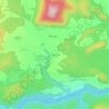 Mappa topografica Sankt Lorenzen, altitudine, rilievo