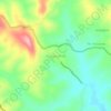 Mappa topografica Kodagarahalli, altitudine, rilievo