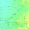 Mappa topografica Cogonan, altitudine, rilievo
