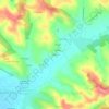 Mappa topografica Lantrou, altitudine, rilievo