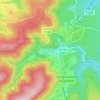 Mappa topografica Engenthal, altitudine, rilievo