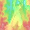 Mappa topografica Muskvale, altitudine, rilievo