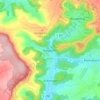Mappa topografica Hargarten, altitudine, rilievo