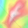 Mappa topografica Trisul I, altitudine, rilievo