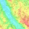 Mappa topografica Le Plantier, altitudine, rilievo