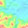 Mappa topografica El Trapiche, altitudine, rilievo