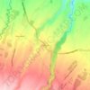 Mappa topografica Kibangan, altitudine, rilievo