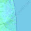 Mappa topografica Plage naturiste du Bocal du Tech, altitudine, rilievo