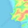 Mappa topografica Goulit Ar Guer, altitudine, rilievo