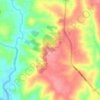 Mappa topografica Mavuria, altitudine, rilievo