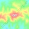 Mappa topografica Silver Peak, altitudine, rilievo