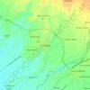 Mappa topografica Asingan, altitudine, rilievo
