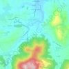 Mappa topografica Gaouats, altitudine, rilievo