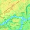 Mappa topografica Hohenstiege, altitudine, rilievo